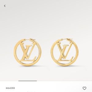 Louise Louis Vuitton Hoop GM Earrings